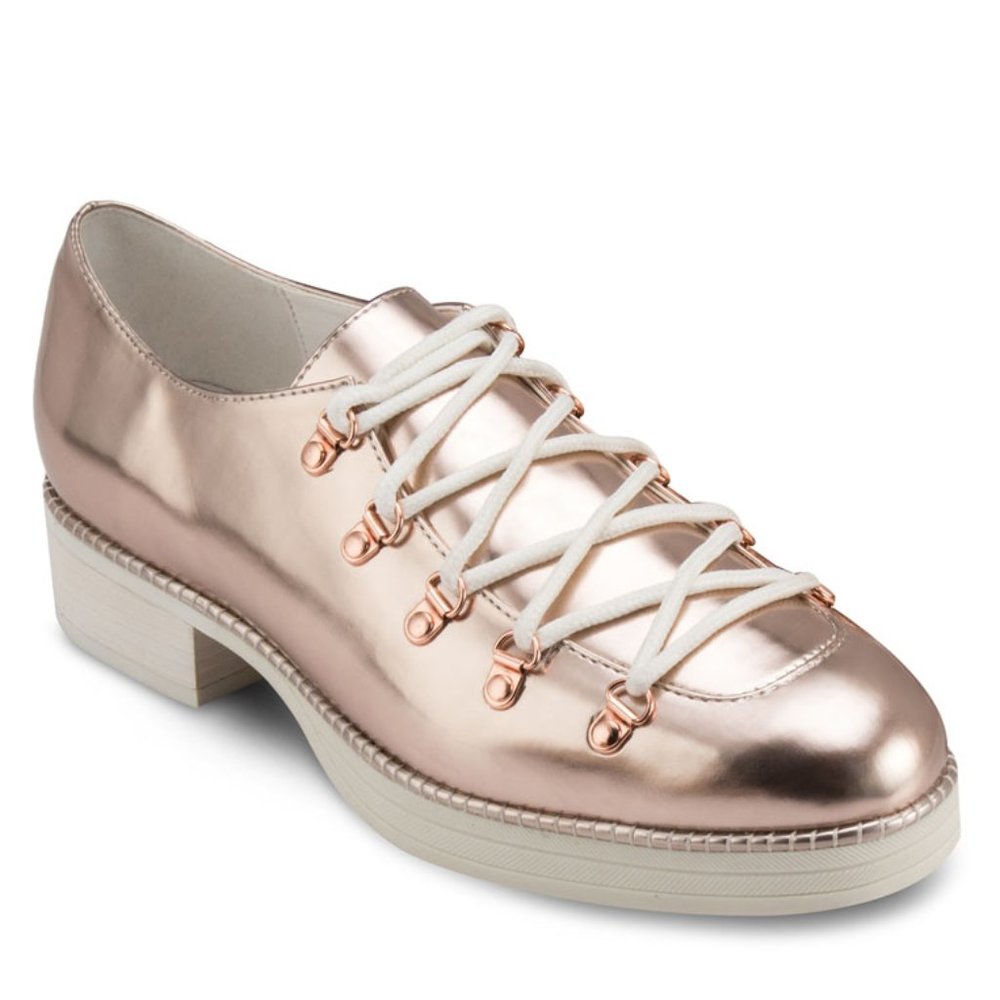 NIB E8 By Miista Zaida Rose Gold Sneakers
